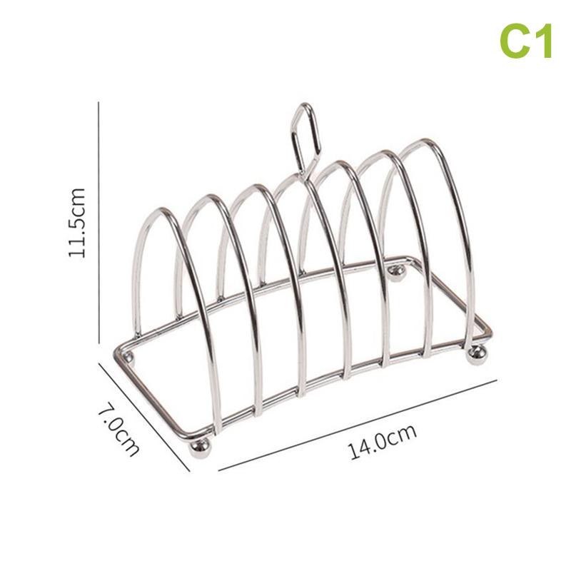 1 pièce de grille de cuisson en acier inoxydable Utilisation polyvalente comme support à toasts, support à pain, grille de cuisson, assiette à pizza, pot de grill, accessoire pour friteuse à air