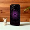 Cool S-Spider Web H-Heart Phone Case For iPhone17,16,15,14,13,12Plus,Pro Max,XS,5G Soft Silicone Black Cover