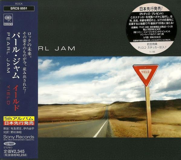 

CD PEARL JAM - Yield SRCS8551 Sony 1998 Япония Рок Б/у
