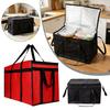Insulated Thermal Tote Bag Big Storage Cooler Delivery Zipper Thermal Case Picnic Camping Tin Foil Food Bags