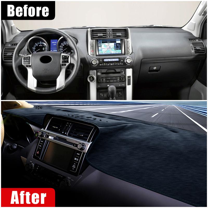 Car Dashboard Sun Shade Cover For Toyota Land Cruiser Prado 150 FJ150 2010-2016 2017 2018      Accessories
