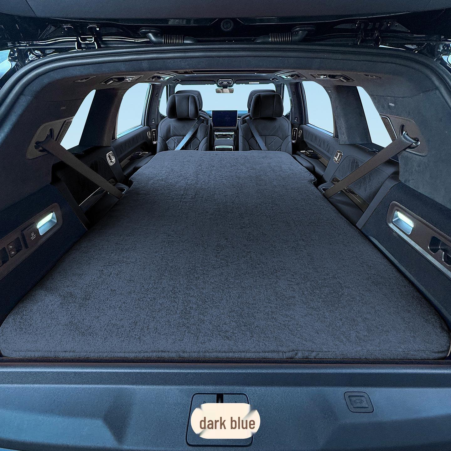 Inflatable Car Bed Mattress for Zeekr 9X: Rear Seat & Trunk Sleeping Pad Suitable for Six Sheep