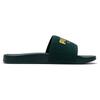 Puma Leadcat Series Fashion Comfortable Casual Other Totem Leather Splicing Slide Sandals Unisex Sandals Green Gold 398678-03