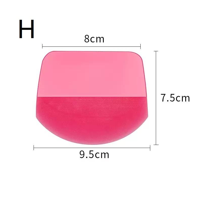 1/7/8Pcs Tpu Ppf Squeegee Kit Window Tinting Soft Rubber Scraper Car Paint Protect Film Installing Vinyl Wrap Tools Water Wiper