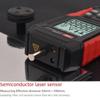 Tean Laser Tachometer TA500C: Digital Display Contact Speed and Line Speed Meter