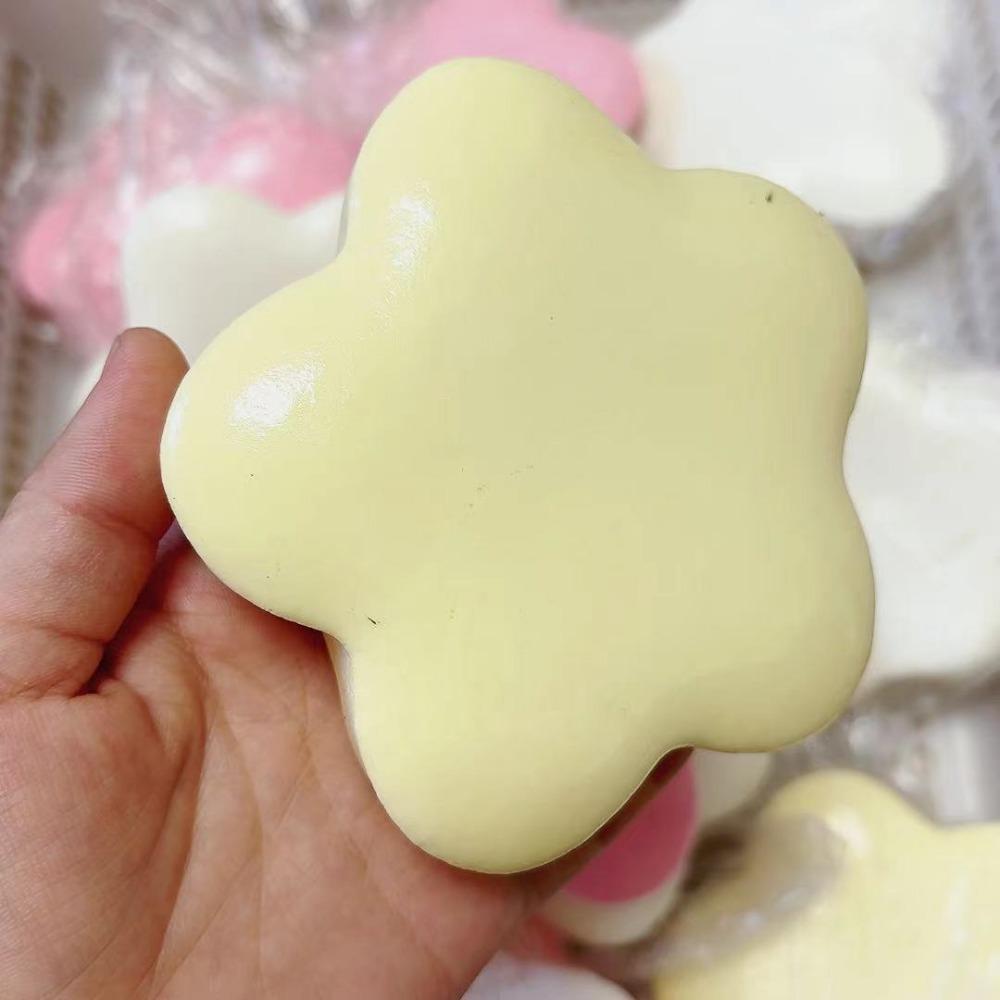 

Cute TPU Soft Squeeze Toy Slow Rebound Star Shape Finger Pinch Toy Wet Soft Suction Decompression Toy Kid Gifts жёлтый