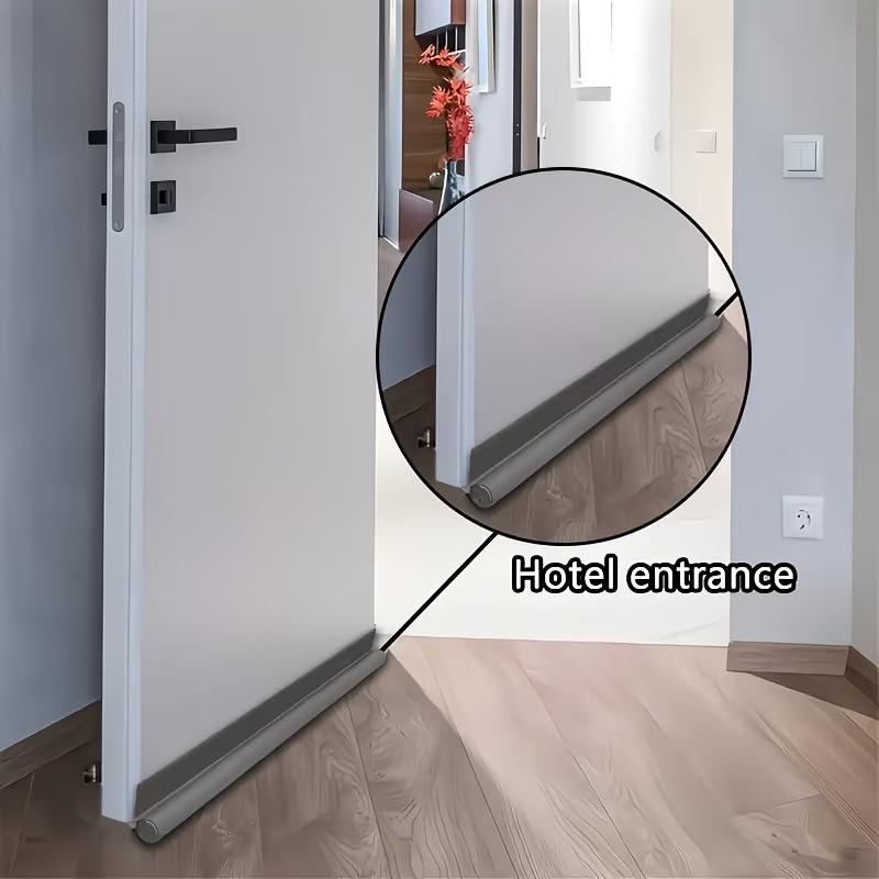 1pc 96cm/37.8in Sealing Strip Door Seam Door Bottom Sealing Strip Sound Insulation Wind Strip Foam Tape Bedroom Door Gap
