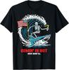 Comin' In Hot Cove Surf Co Svart T-shirt Unisex T-shirt