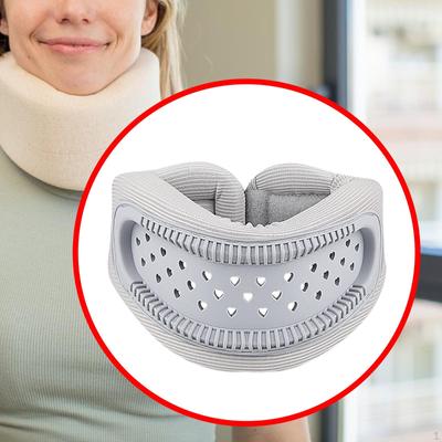 Cervical Collar, Neck Brace, Comfortable, Adjustable, Portable, Compact, Degree Wrap, Hollow