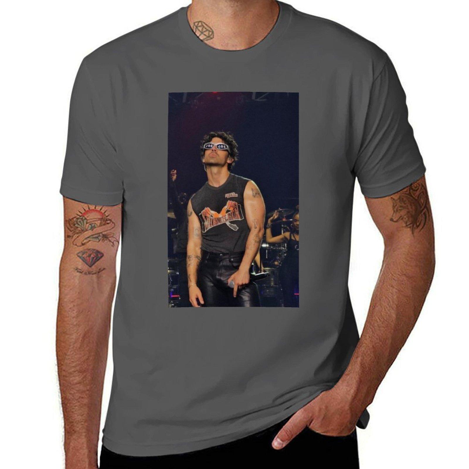 

Joe Jonas T-Shirt man t shirt luxury man t shirt designer T-Shirt 4XL