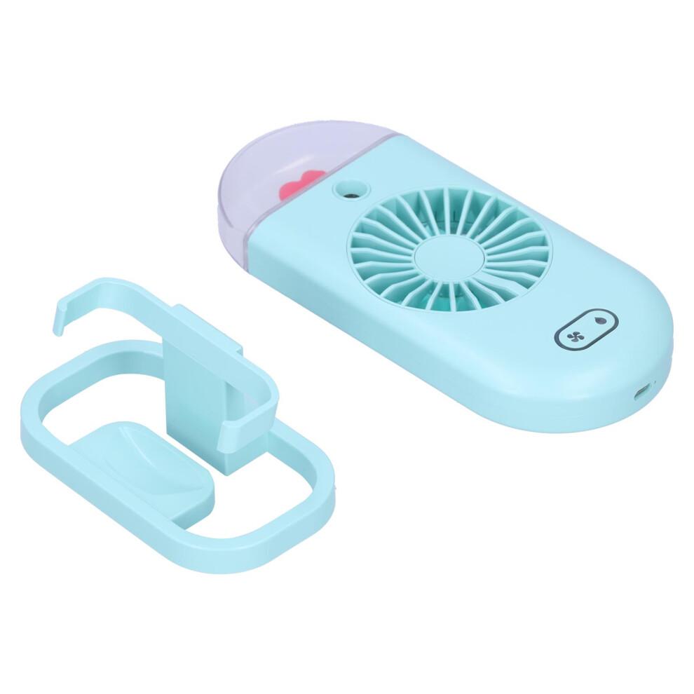 Rechargeable Handheld Fan, Power Bank Fan with Nano Spray Technology, Foldable Desk Fan for Home and Office Use