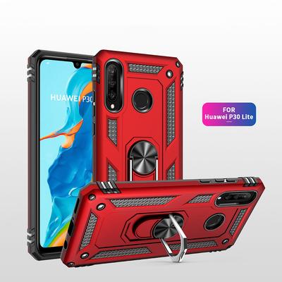 „Huawei P30 Lite“ smūgiams atsparus dėklas, skirtas „Huawei P40 Lite E Pro P30 Pro P20 Lite P Smart Z 5G Ring Holder Armour Phone Cover Funda“