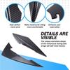 Authentic For XMAX 300 XMAX300  2024 Aerodynamic Wing Deflector Motorcycle Sport Downforce Frontal Spoiler Carbon