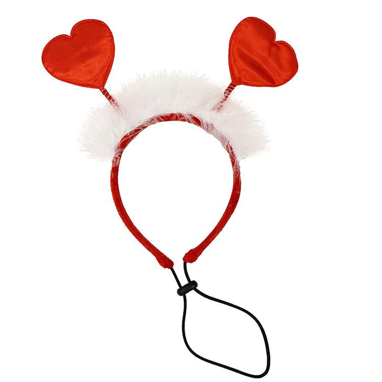 New Designer Pet Dog Valentine s Day Hats Decoration Set