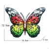 Butterfly Wall Sculpture Decoration Figurine Artwork Hanging Metal for Indoor Yard