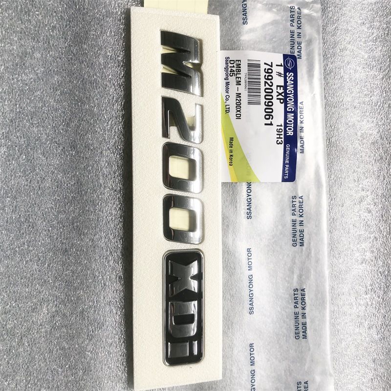 

Car Tail Logo 7992009061 Suitable for Ssangyong Aitengxiang Yurest Land Emperor with Car Logo