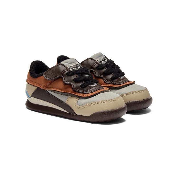 Onitsuka Tiger Admix Runner Toddler Beige Brown 1184A088-020
