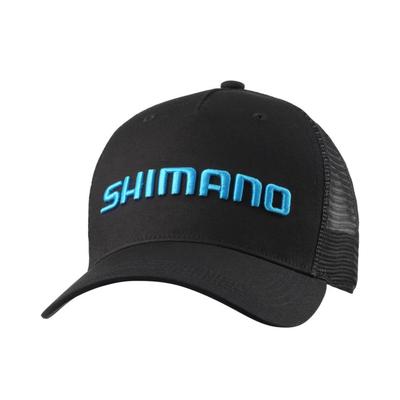 SHIMANO Boné de Malha Padrão Preto M CA-061Y