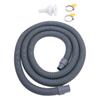 750GPH Bilge Pump Installation Kit Efficient Drainage 0.75in Diameter 6.56ft Bilge Pump Hose with 2 Clamps for Yacht