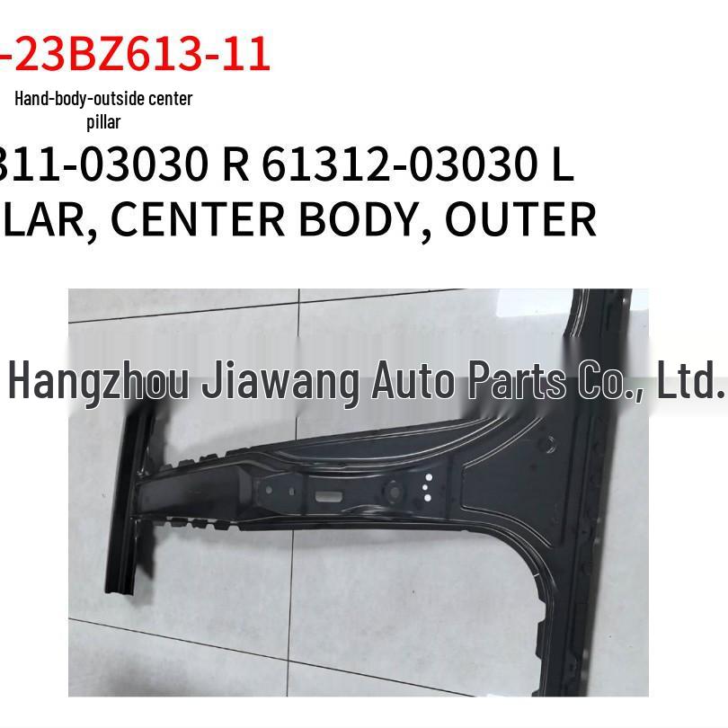 Compatible with Toyota 2023 BZ3 Side Body Outer Center Pillar 61311-03030 R 61312-03030