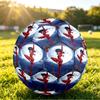 Size 5 Football Miraculous Ladybug Pattern, Wear‑Resistant Soccer Ball for Match Training Daily Sports Play