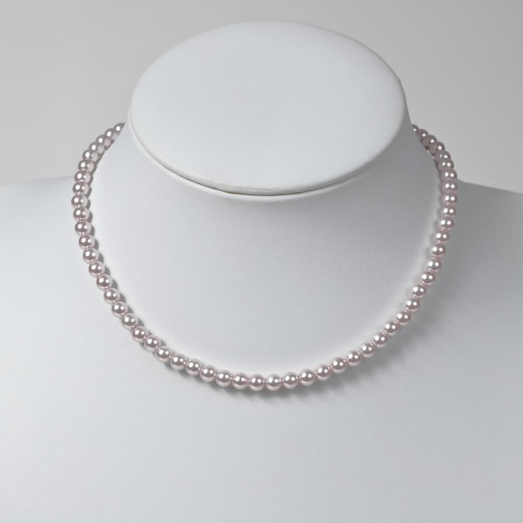 Pearl Magnetic Necklace Pastel Color Stiff Shoulders Promote Blood Circulation Stylish Managed Medical Equipment Made In Japan [MIONO] [AIR SEVEN]