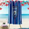 Bastia Spirit Print Beach Towel, Large Soft Quick Dry Towel for Beach Camping Swimming