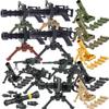 Militaire Bouwsteen Set Compatibel Soldaat Figuren Leger Wapens Geweren Cadeau Geschenken Uitrusting Accessoires NSV Gatling Mortier Speelgoed Speelsets