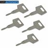 5X Keys H806 17001-00019 For Takeuchi Excavator & Skid Steer Track Loader