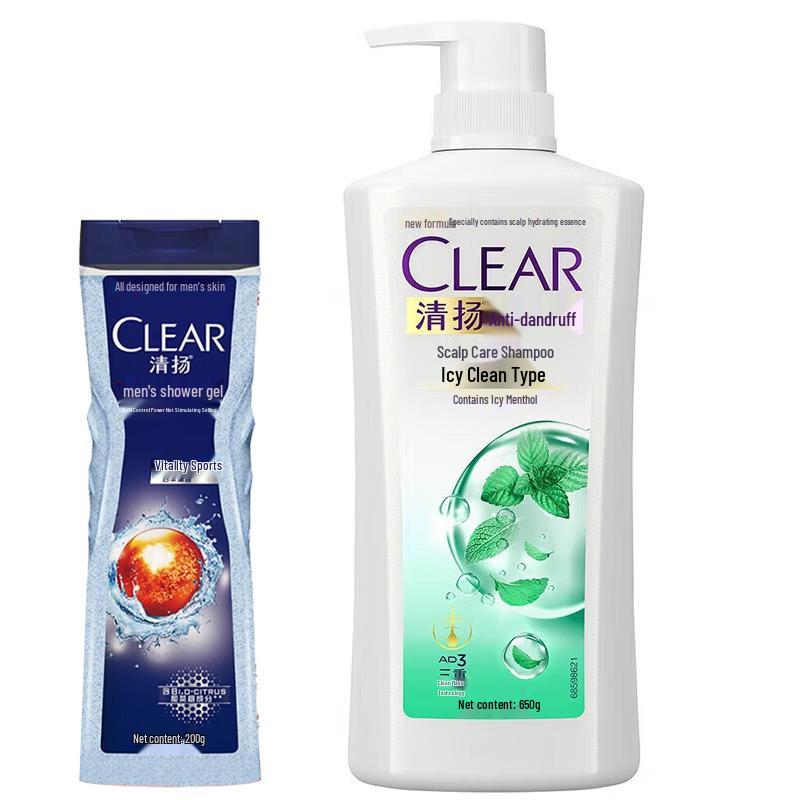 

Clear Men Sport Shower Gel & Anti-Dandruff Shampoo Duo