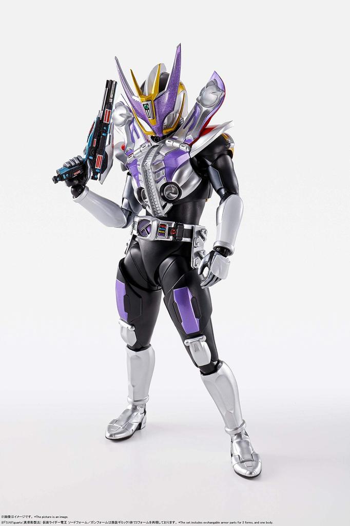 TAMASHII NATIONS Kamen Rider Sword Form 145mm Painted Movable Figure S.H.Figuarts Den-O Form/Gun (Shinketsu Shōhō) Approx. ABS&PVC