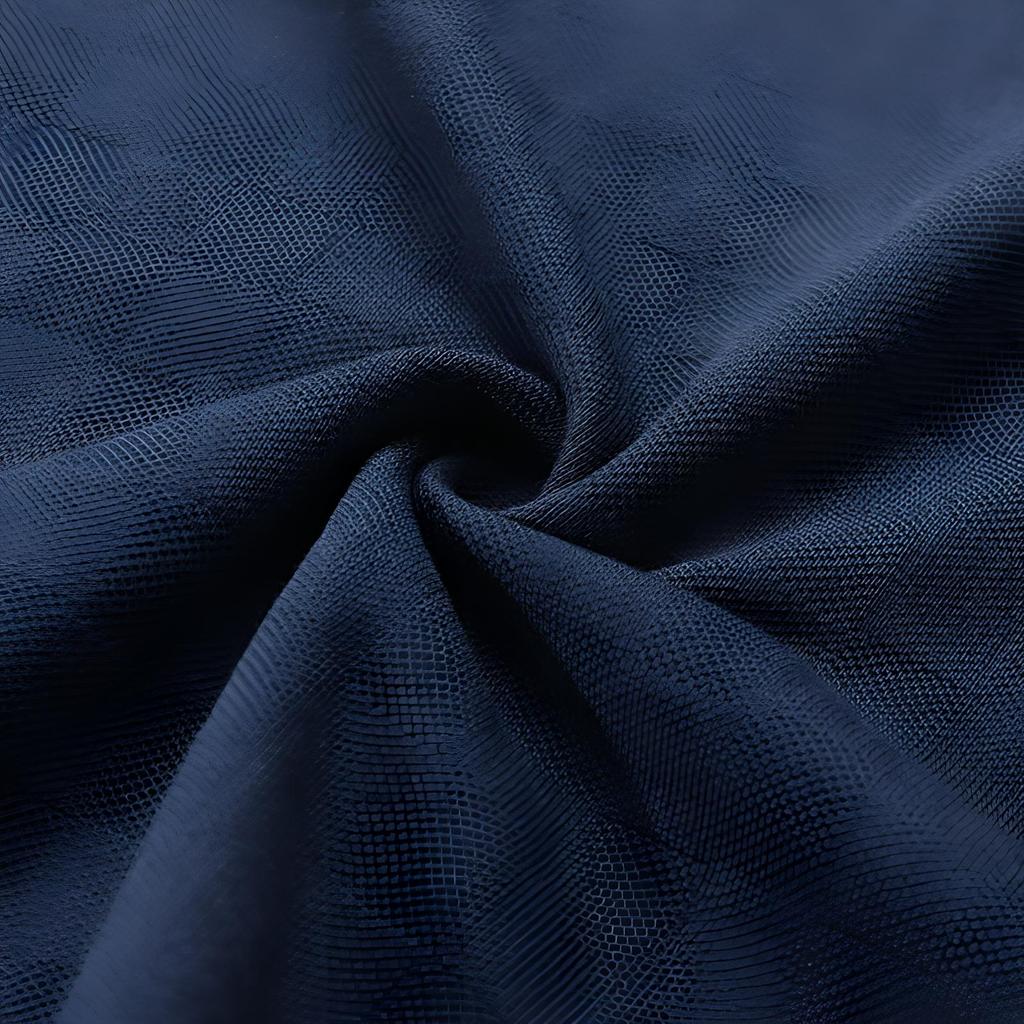 Emporio Armani EA7 Striped Knit Collar Long Sleeve Polo Shirt Men tops Dark-Blue 6DPF15-PJZSZ-1562