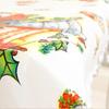 New Snowman Cartoon Table Cover Santa Claus Festival Decor Christmas Tablecloth