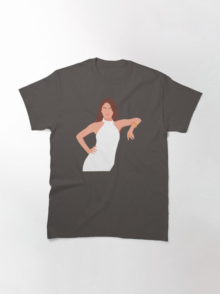 Selena Gomez Lineless Illustration Classic T-Shirt