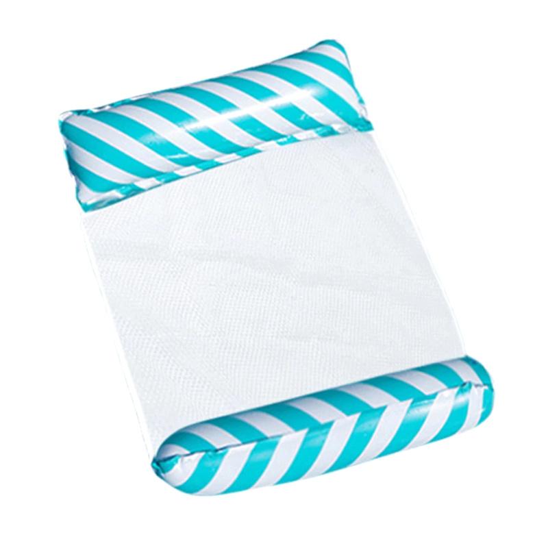 დასაკეცი მცურავი წყლის ჰამაკი, მცურავი ლაუნჯი, გასაბერი აუზის მატრასი, მცურავი საწოლი-სკამი, საცურაო ჰაერის ლეიბი, აუზის აქსესუარები