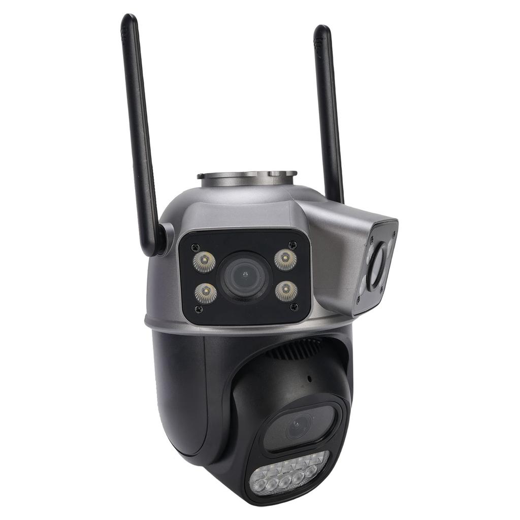 2MP Outdoor Security Camera 3 Lens WiFi Wireless Motion Detection Rain Proof Remote Control HD