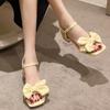 Moda 2024 Sandały Pasek z klamrą Wygodne buty do Garnitur Beżowe Obcas blokowy Średni Uniwersalne Nowe Czarne Grube Średnie Dziewczęce Fash