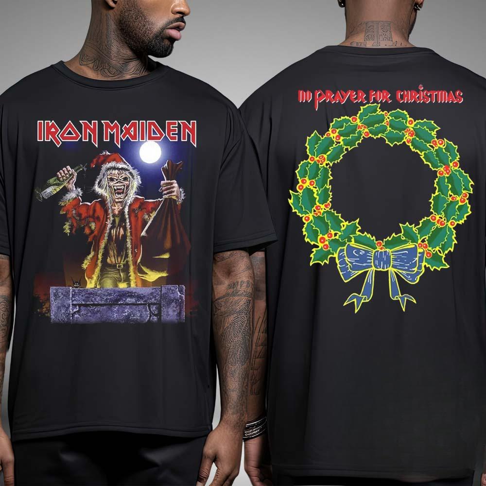 2026 Best Ir Madien Das Retro-Band-T-Shirt ist 100% reine Baumwolle bedruckt High-End-Luxus ist für Männer und Frauen Top Y2k