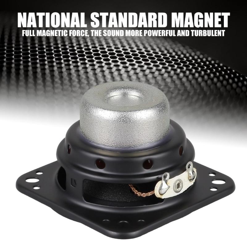 50mm 2Inch Neodymium Magnetic Speaker 4Ohm 10W Double Magnetic 18Cored For Hifi Auditory Systems