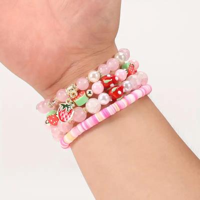 Charm Multi-layered Bead Chain Bracelet - Cute Made of Glass Material Suitable for Daily and Party Wear Bohemian Style Popular Fashion Bracelet