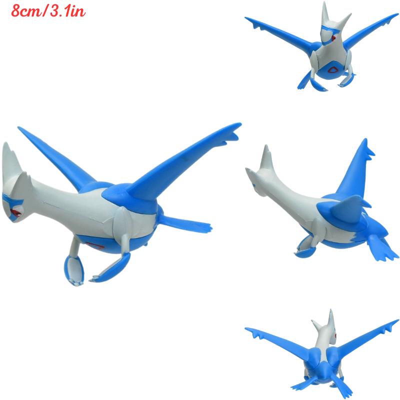 Pokemon Figure Toys Anime Sylveon Rayquaza Arceus Dawn Wings Necrozma Figurine Plusle Minun Latias PVC Model Dolls Gifts Kids