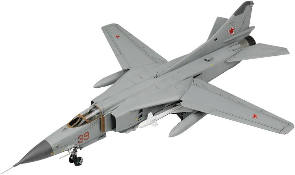 PLATZ 1/48 Soviet MiG-23MF Frogger B with Metal Pitot Tube Plastic Model TPA-56 (Airplane)
