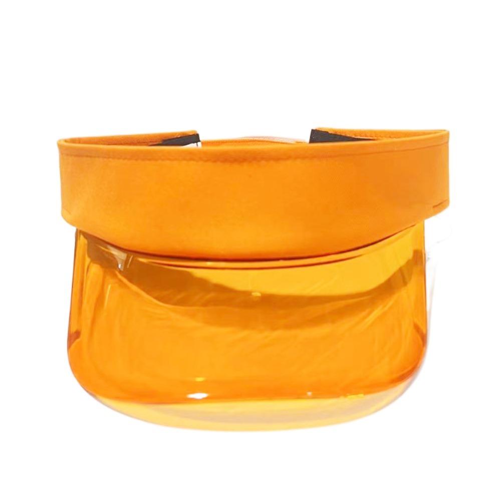 Lässige Reise PVC Sonnenschild Strandkappe UV-Schutz Sportmütze