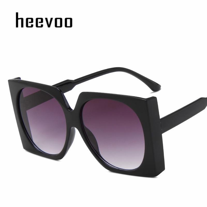 Trend Classic Retro Square Sunglasses Women Oversized UV Protection Fashion Sunglasses Unisex Vintage Style only 1pcs sunglasses