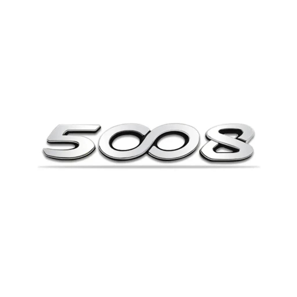Car Sticker Metal Emblem Badge Logo Rear Trunk Decoration Stickers For P/eugeot 408 508 2008 3008 4008 5008 HDI THP GT Accessorie