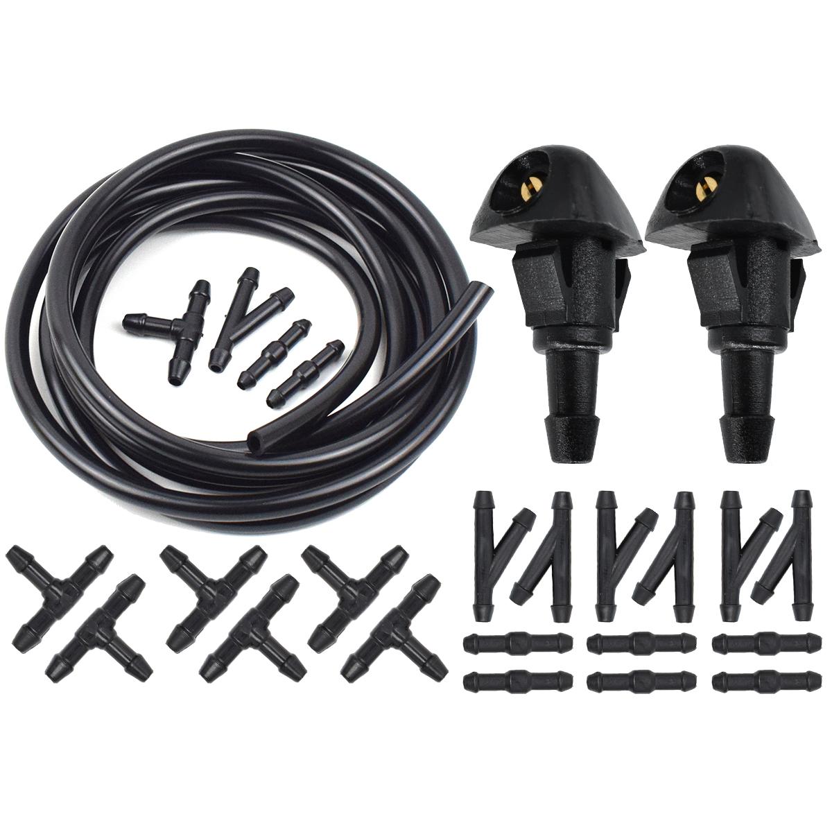 

Передняя форсунка омывателя Жиклер Шланг Трубка Для Honda Accord Civic 6 7 Fit Jazz CR-V Prelude Shuttle Вода Автомобиль Форсунки Лобового стекла