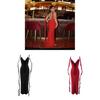 Sexy Backless Vneck Fish Tail Evening Dress With Splicing Fabric