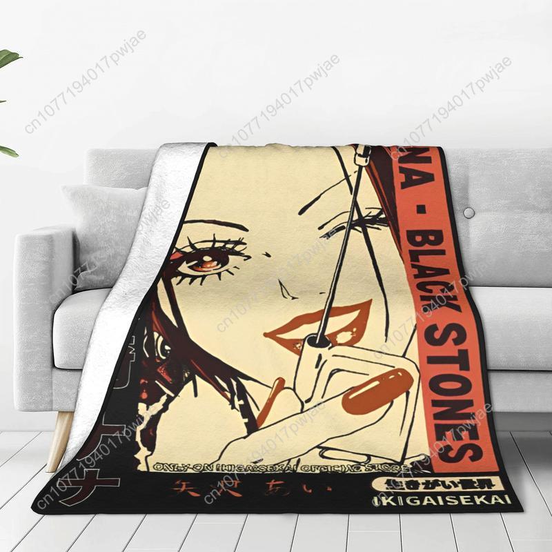 The Rock Star  NANA Osaki Anime  Blankets  Fuzzy Throw Blankets Summer Air Conditioning Printed Soft Warm Custom blankets 75cmx90cm