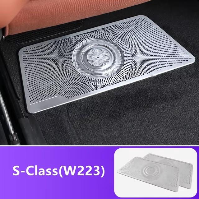Suitable for Mercedes-Benz S-Class W223 Door A-pillar Audio Speaker Decorative Cover Interior Protective Sticker Shape