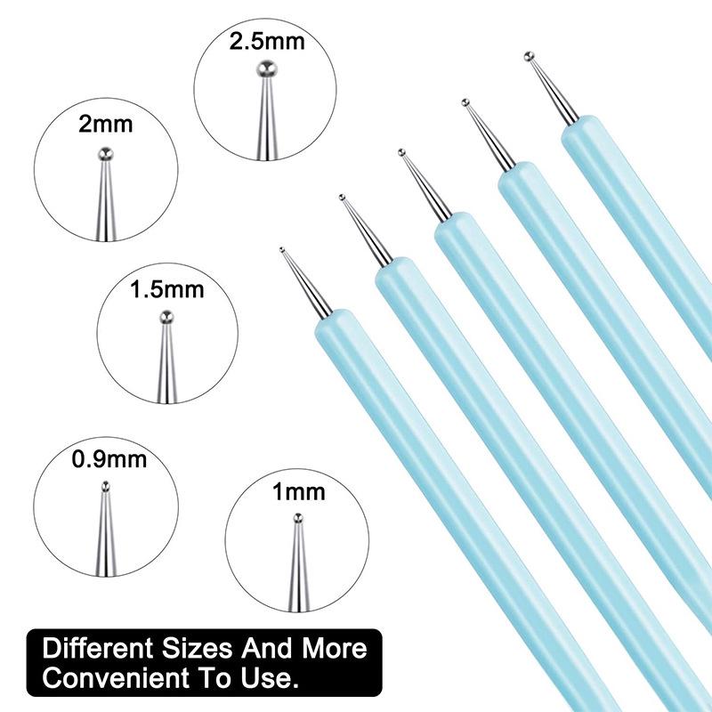 Exclusive Pottery Sculpting Tools: Steel Ball Rod & Silicone Pen Carving Set